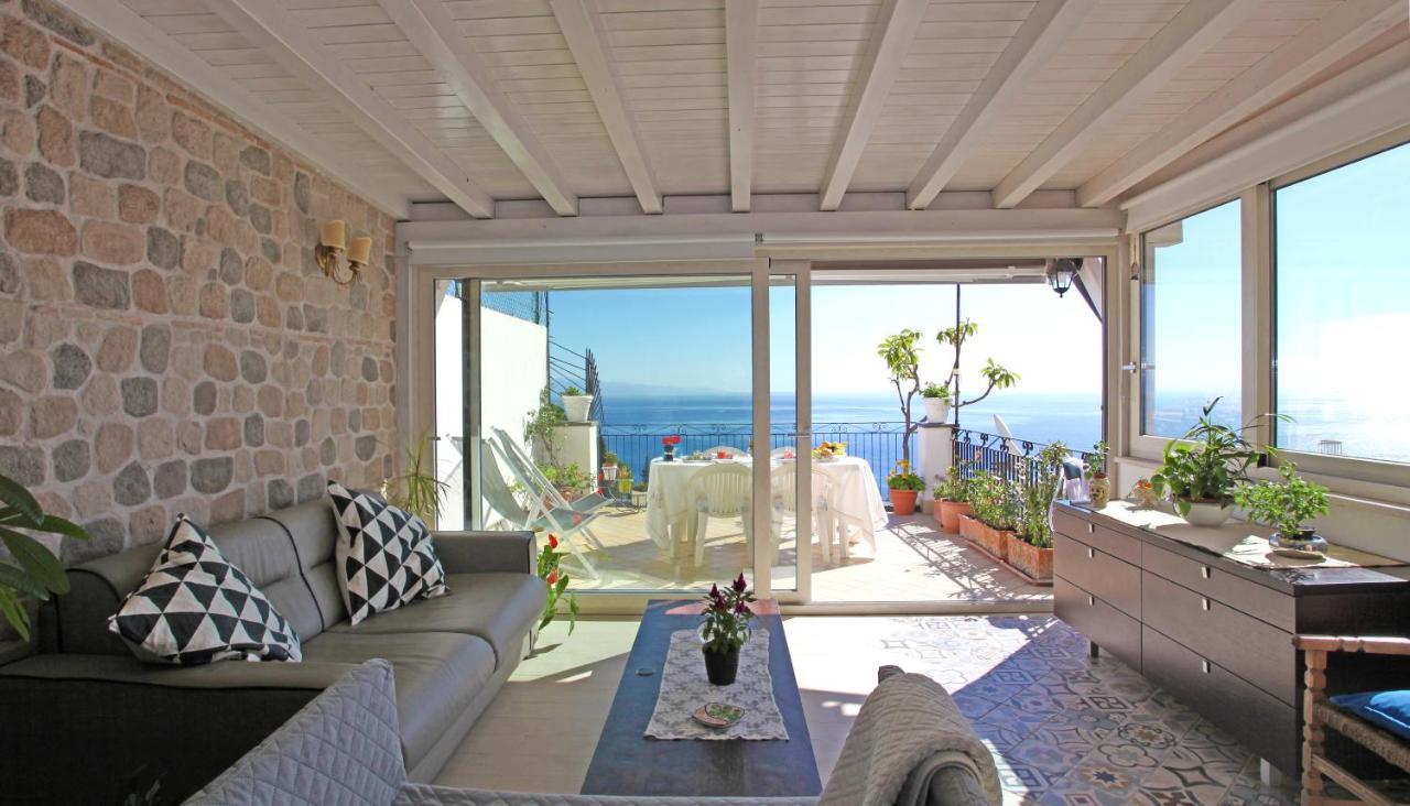 Casa Stella Del Mattino Villa Taormina Bagian luar foto